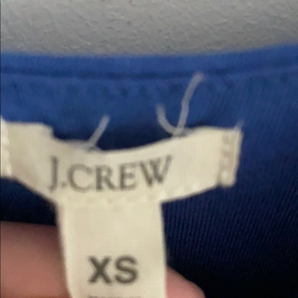 J.Crew Blue Tiered Ruffle Dress - Picture 2 of 5